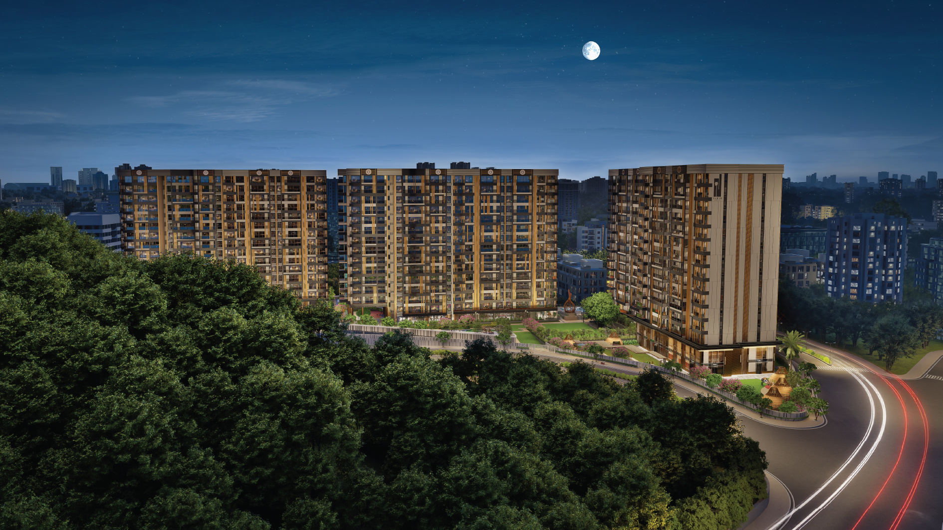 Elevation Night View